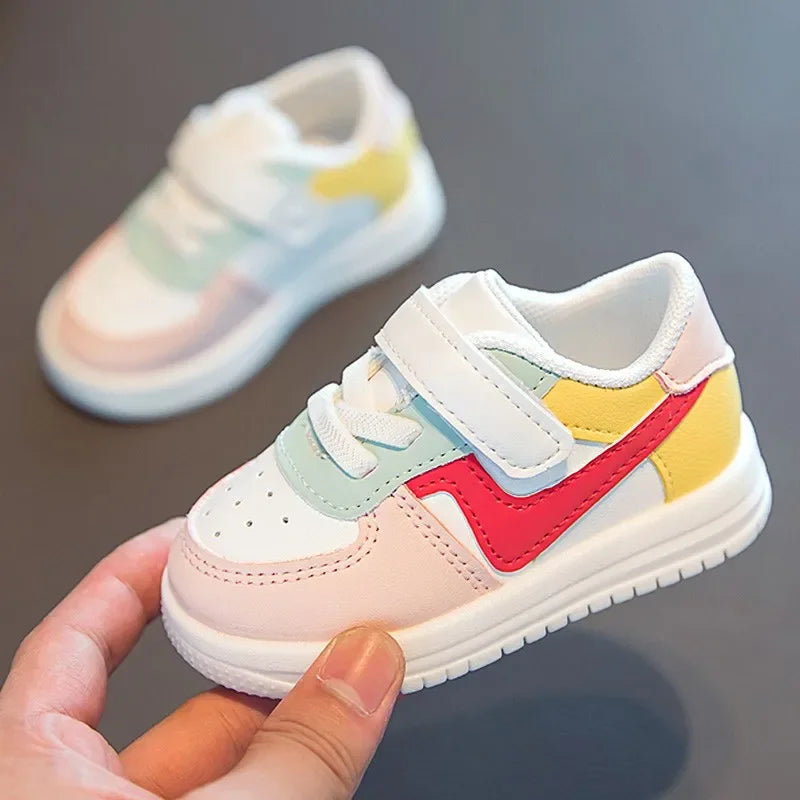 New Baby Children Shoes Anti-slip Wear-resistant Casual Footwear Boys Girls Toddler Walking Shoes Breathable Baby Kids Sneakers